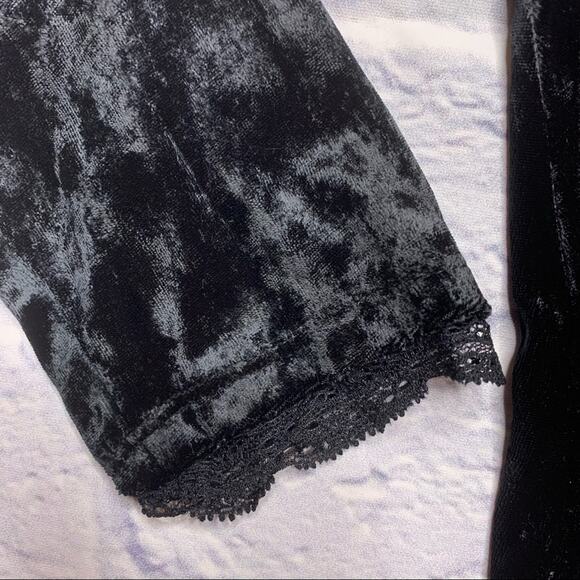 NEW Free People Kat Velvet MiniDress - Picture 6 of 10